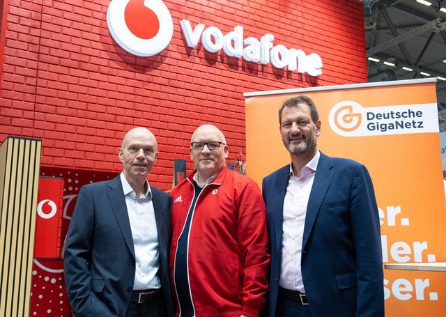 Deutsche Giganetz wird Wholesale-Partner von Vodafone