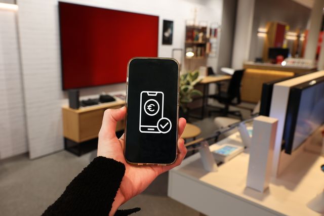 Payment per Vodafone-Smartphone