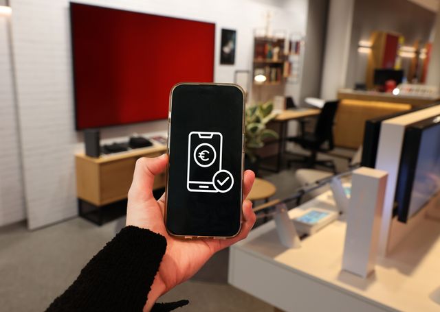 Payment per Vodafone-Smartphone