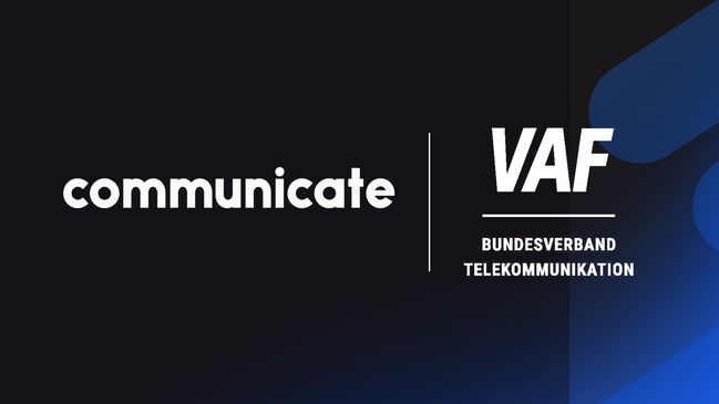 VAF ist Partner der communicate