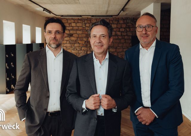 Jakob Saga, Jörg Herweck und Hans-Jürgen Witfeld