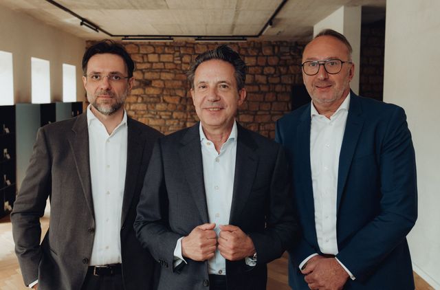 Jakob Saga, Jörg Herweck und Hans-Jürgen Witfeld