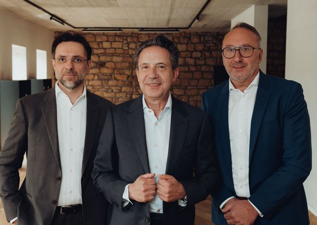 Jakob Saga, Jörg Herweck und Hans-Jürgen Witfeld