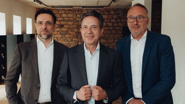 Jakob Saga, Jörg Herweck und Hans-Jürgen Witfeld