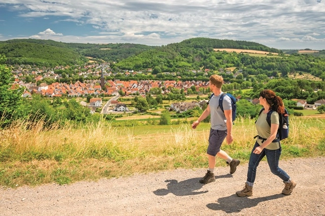 Blick auf eine Brücke aus dem 20. Jahrhundert