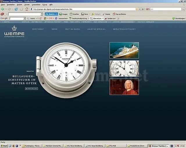 Wempe Chronometerwerke Maritim