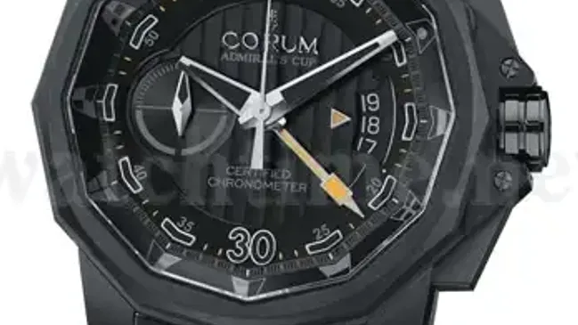 Admiral’s Cup Black Chronograph 48 Centro von Corum