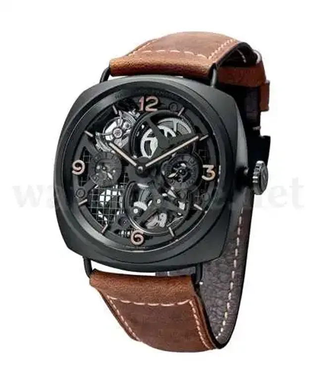 Radiomir Skeleton Tourbillon GMT Ceramica »Lo Scienziato«