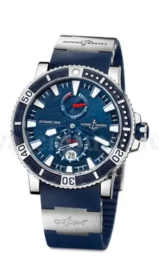 Hammerhead Shark Limited-Edition Maxi Marine Diver Titanium 