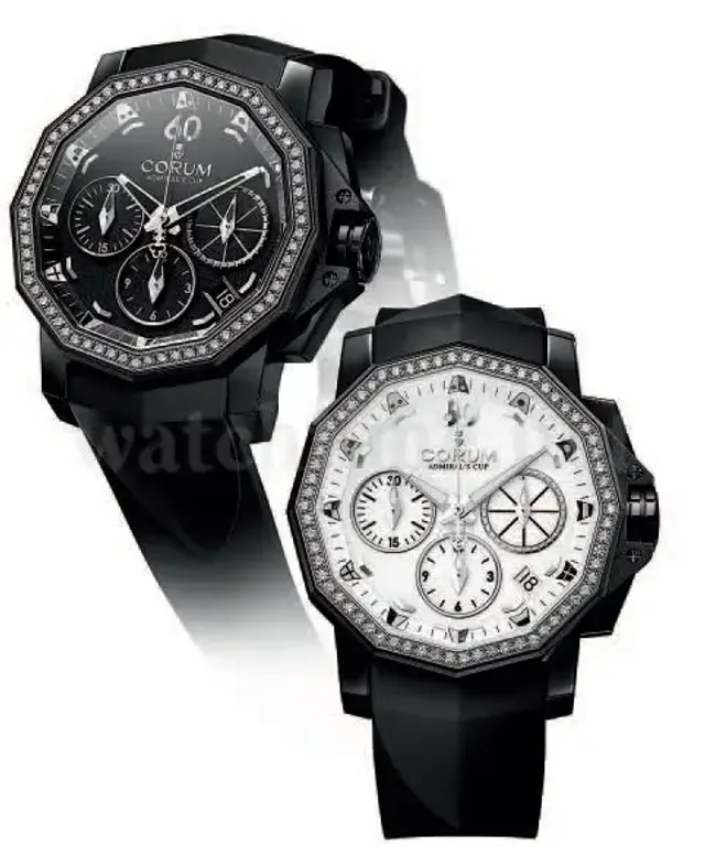 Von Corum: Admiral's Cup Black Chronograph 40