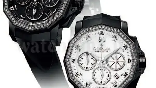 Von Corum: Admiral's Cup Black Chronograph 40