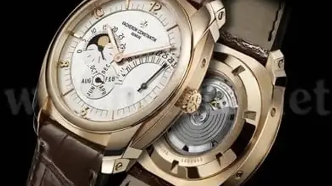 Quai de l’Ile Retrograder Jahreskalender von Vacheron Constantin