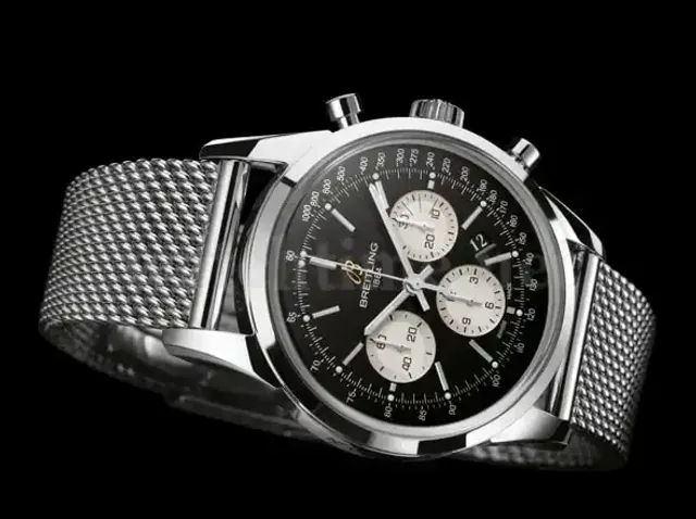 Breitling Transocean Chronograph Limited in Edelstahl