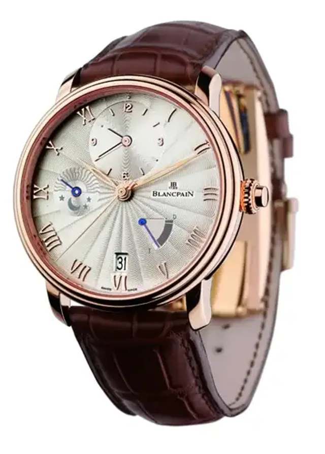 Die Villeret Demi-Fuseau von Blancpain ist eine echte Reiseuhr