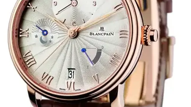 Die Villeret Demi-Fuseau von Blancpain ist eine echte Reiseuhr