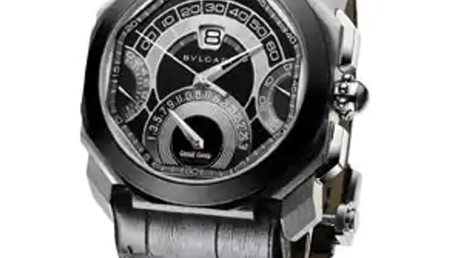 Springend und rückspringend: der Octo Quadri-Retro Chronograph von Bulgari