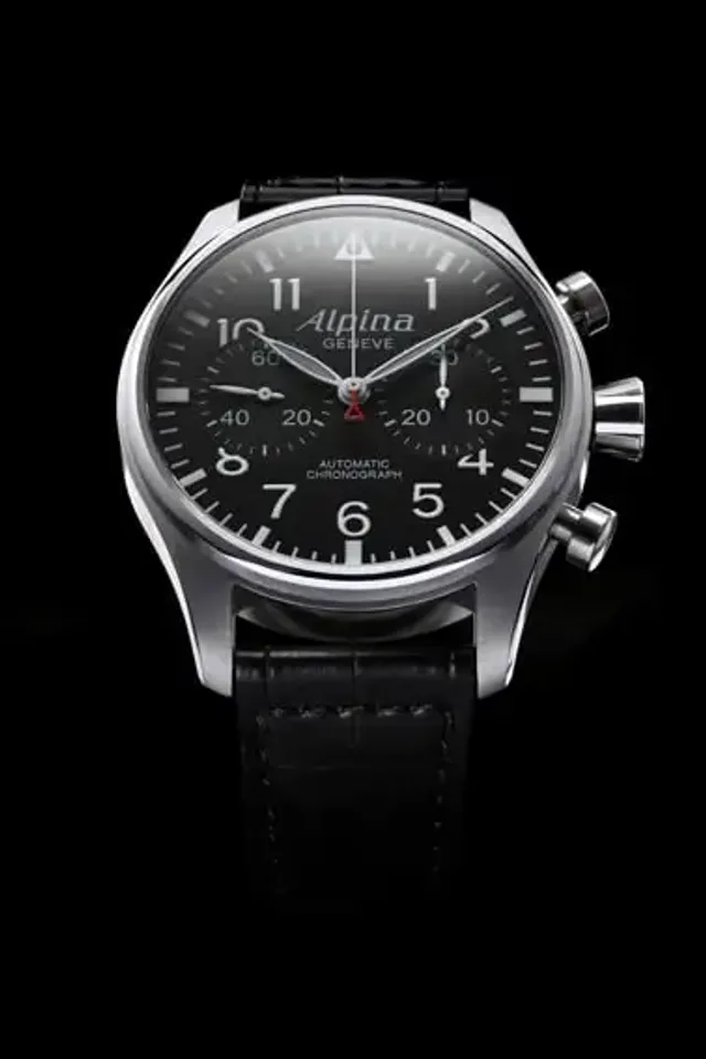 Im traditionellen Fliegeruhrendesign: die Startimer Pilot von Alpina