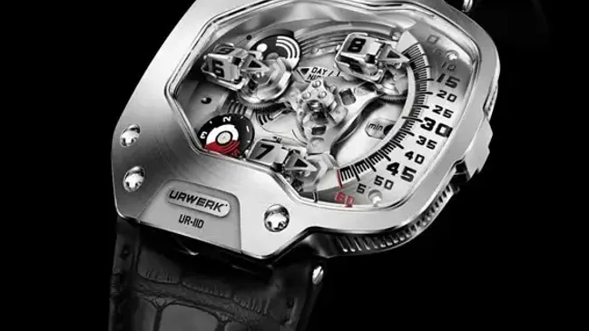 Futuristisch: die UR-110 von Urwerk