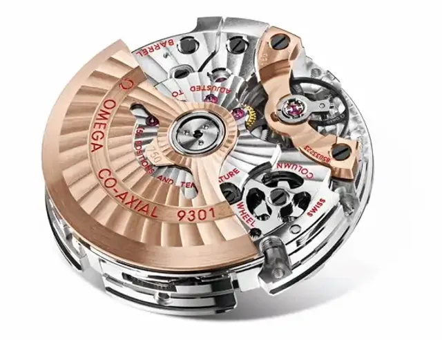 Das Kaliber 9301 - eine Variante des Kalibers 9300 für Goldmodelle