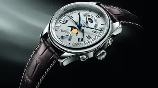 Die Master Collection Retrograde Mondphase von Longines