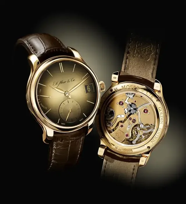 Die Perpetual 1 Golden Edition von H. Moser & Cie