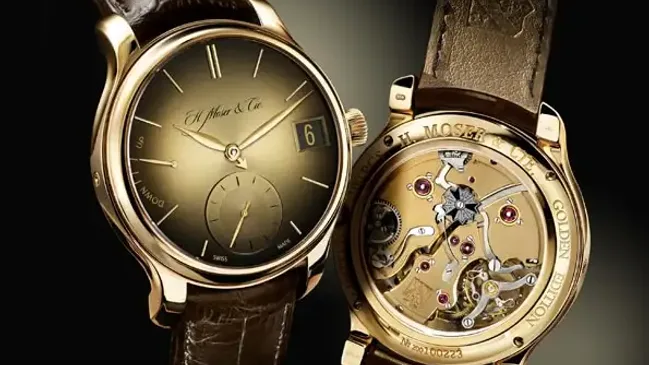 Die Perpetual 1 Golden Edition von H. Moser & Cie