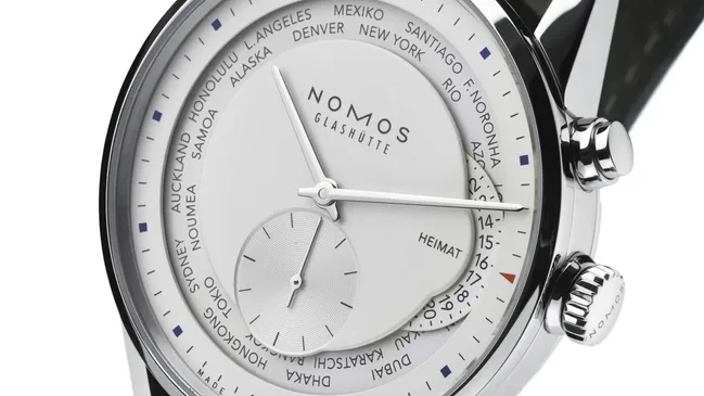 Nomos Glashütte Zürich Weltzeit