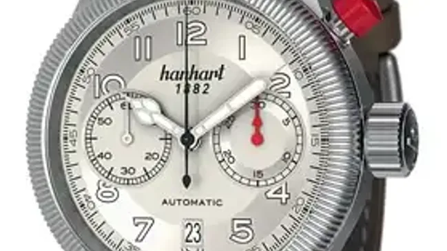 Hanhart Pioneer MonoControl: Die Lünette ist hier in beide Richtungen drehbar