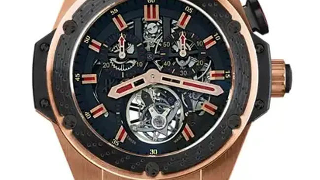 Rasant: die King Power F1 Tourbillon von Hublot