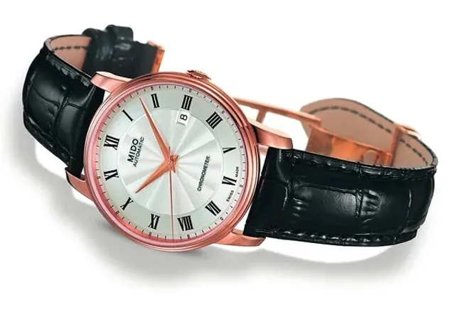 Die neue Baroncelli III von Mido ergänzt ihre Modellfamilie als Roségold-Version