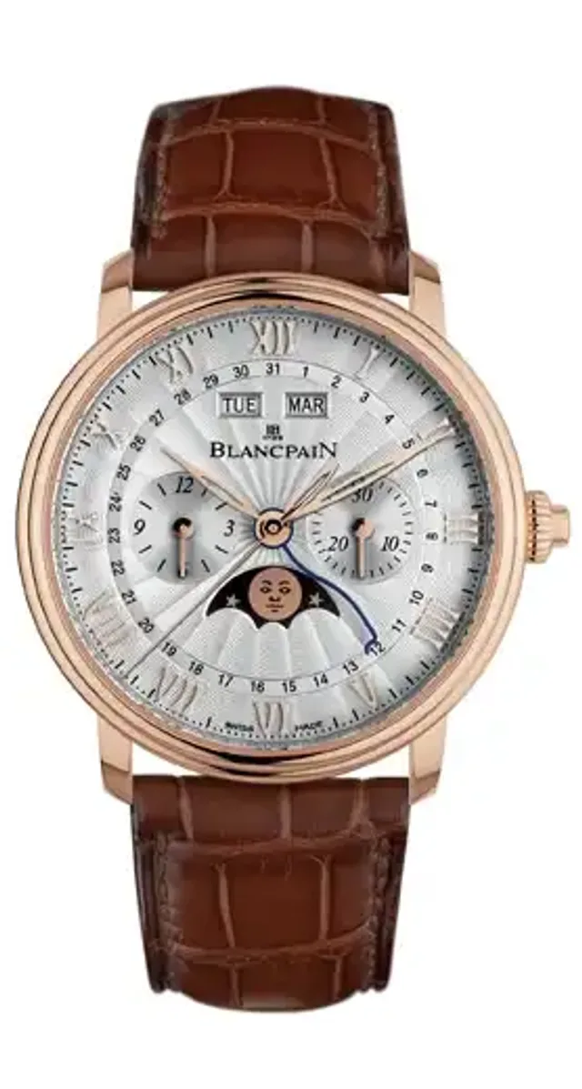 Der Villeret Chronographe Monopoussoir von Blancpain