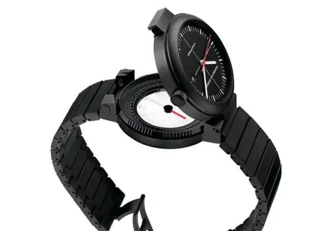 Neuflage: die P`6520 Compass Watch von Porsche Design