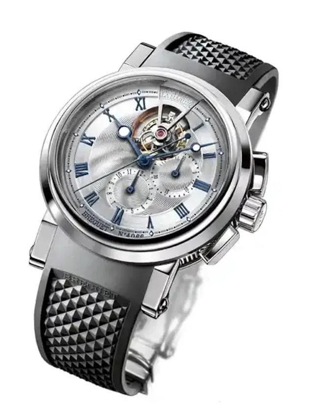 Der Marine Tourbillon Chronograph von Breguet