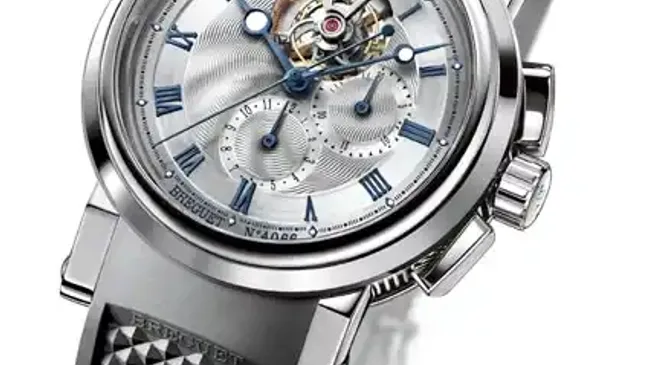 Der Marine Tourbillon Chronograph von Breguet