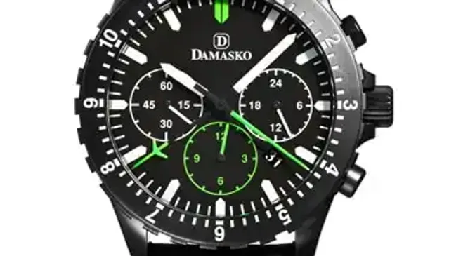 Mit Minutenstoppzeiger aus der Mitte: der Damasko DC 86 Chrono