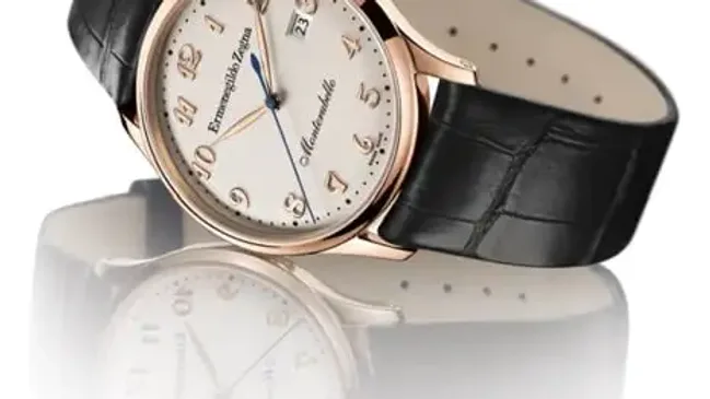 Solo Tempo heißt das Dreizeigermodell aus der Kollektion Monterubello von Ermenegildo Zegna