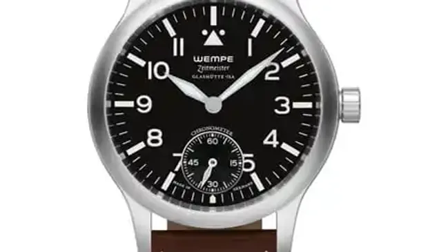 Fliegeruhr Handaufzug aus der Wempe Zeitmeister-Kollektion