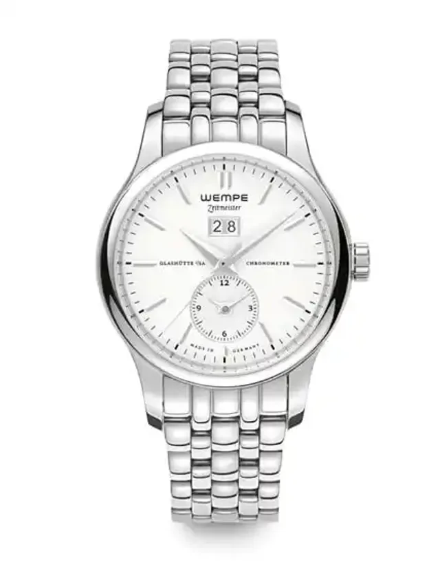 Wempe bietet ein neues Zeitmeister-Modell mit Großdatum und zweitere Zeitzone