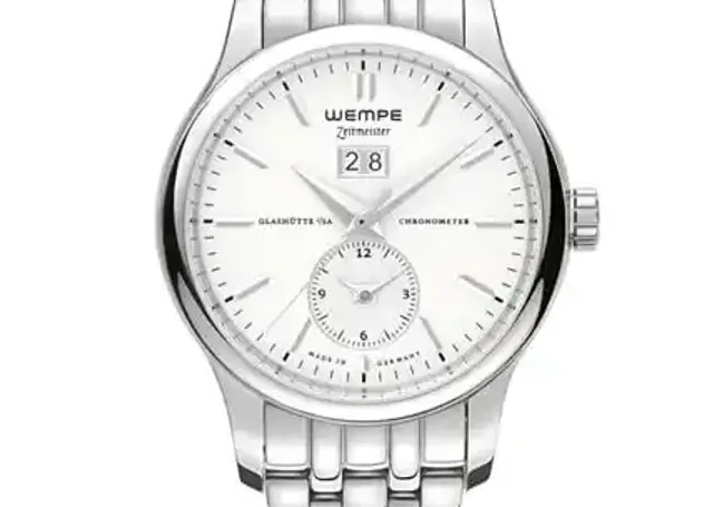 Wempe bietet ein neues Zeitmeister-Modell mit Großdatum und zweitere Zeitzone