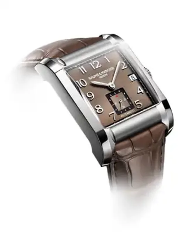 Schlicht und elegant: die Hampton Automatik von Baume & Mercier