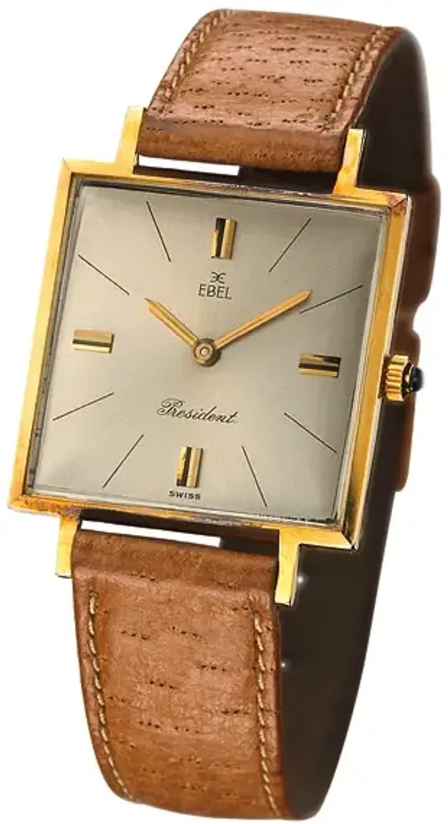 Uhrenmodell_quadratische-President_Ebel