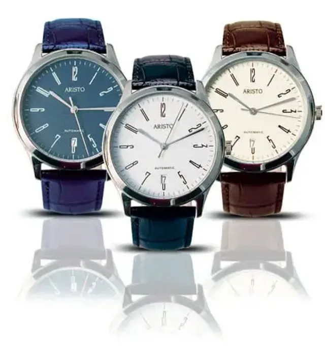Das Uhrenmodell Dessau von Aristo gibt es in drei Farbvarianten