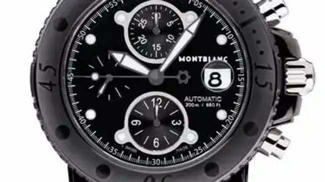 Black is beautyful: Sport DLC Chronograph Automatic von Montblanc
