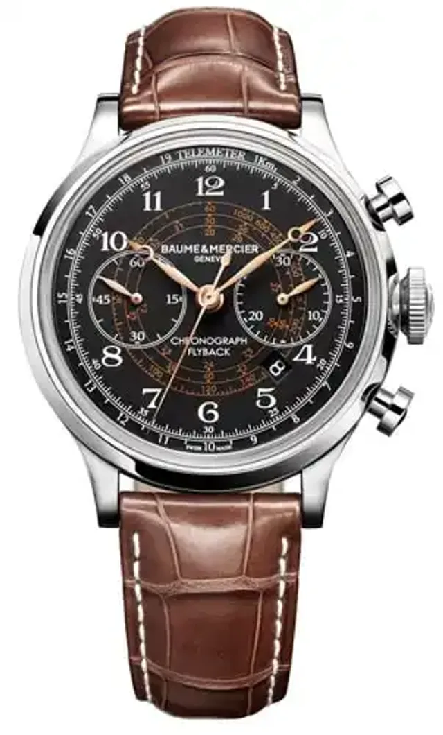 Schön in Braun: der neue Capeland Chronograph von Baume & Mercier