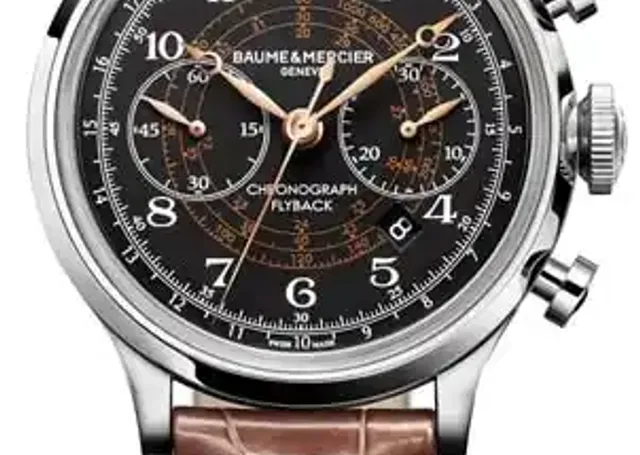 Schön in Braun: der neue Capeland Chronograph von Baume & Mercier