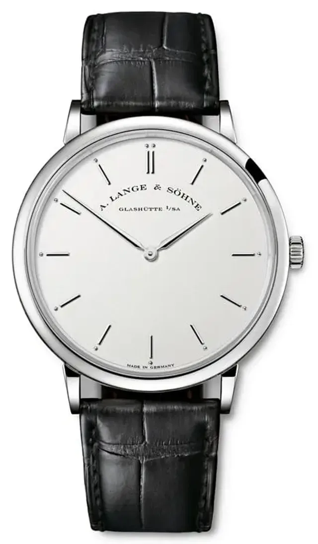 Die Saxonia Thin von A. Lange & Söhne gibt es nun in Weißgold