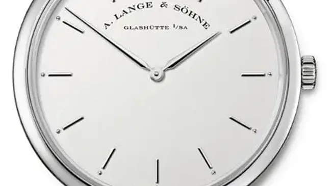 Die Saxonia Thin von A. Lange & Söhne gibt es nun in Weißgold