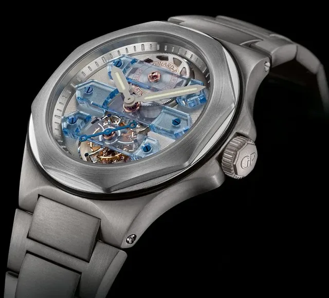 Klassisch und sportlich zugleich: das neue Laureato Drei-Brücken-Tourbillon von Girard-Perregaux