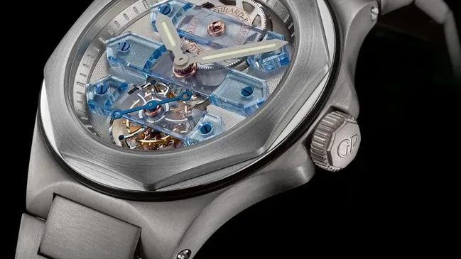 Klassisch und sportlich zugleich: das neue Laureato Drei-Brücken-Tourbillon von Girard-Perregaux