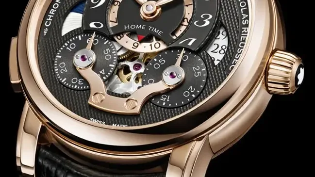 Die Nicolas Rieussec Chronograph Open Hometime von Montblanc